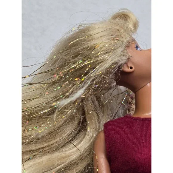 Vintage Splash n Color Barbie 1996- Flawed Ear - Picture 5 of 13